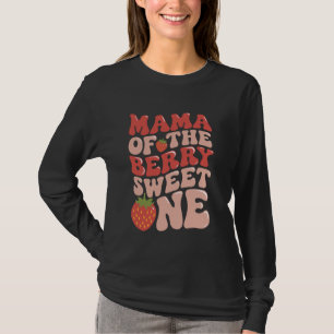 Mama der süßen Beerigen Erdbeere zum ersten Geburt T-Shirt