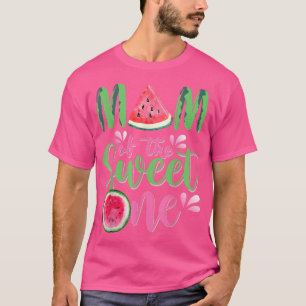 Mama der süßen ein Geburtstag Wassermelone Matchin T-Shirt