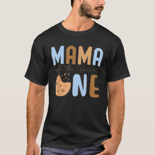 Mama der süßen Kekse und Milch 1. Geburtstag T-Shirt