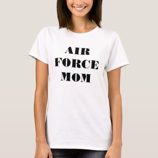 Mama der T - Shirt-Luftwaffe T-Shirt (Vorderseite)