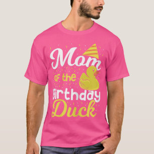 Mama der weiblichen GeburtstagskuppeJunge Gummihau T-Shirt