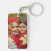 Mama der Wildblume Schlüsselanhänger (Rückseite)