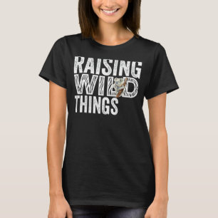 Mama der Wilden Dinge Niedlicher Muttertag T-Shirt