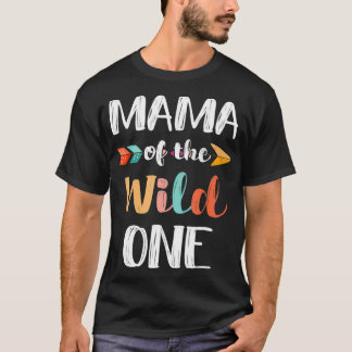 Mama der wilden One-Boho-Stammesfamilie T-Shirt