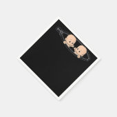 Mama der Zwillingsschwangerschaft Zwillinge Mama s Serviette (Ecke)