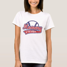 Mama des 1. Geburtstags-Baseball T-Shirt