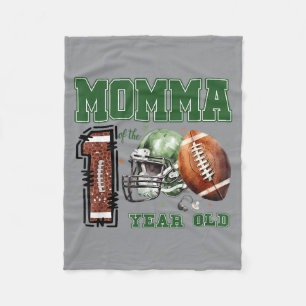 Mama des 1-jährigen Fußballfans 1. Fleecedecke