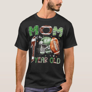 Mama des 1-jährigen Fußballfans zum 1. Geburtstag T-Shirt