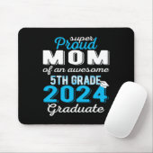 Mama des 5. Graduate 2024 Mousepad (Mit Mouse)