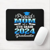 Mama des 5. Graduate 2024 Mousepad (Mit Mouse)