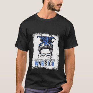 Mama des Angelman-Syndroms Warriori tragen Blau fü T-Shirt