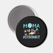 Mama des Astronauten Magnet (Vorderseite/Rückseite)