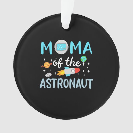 Mama des Astronauten Ornament (Vorderseite)