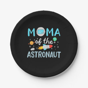 Mama des Astronauten Pappteller