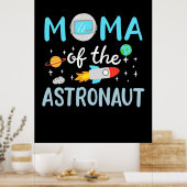 Mama des Astronauten Poster (Küche)