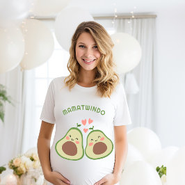 Mama des Avocado Gender Neutral Twins T-Shirt