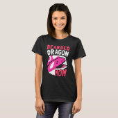 Mama des Bartdrachen Tierreptilien Muttermutter Ma T-Shirt (Vorne ganz)