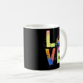 Mama des bärtigen Drachen Kaffeetasse (VorderseiteRechts)