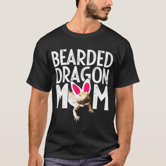 Mama des bärtigen Drachen T-Shirt (Vorderseite)
