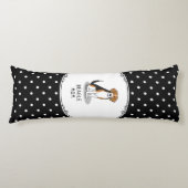 Mama des Beagle (Tri-Farbe 3) Hunde Niedlich Hunde Seitenschläferkissen (Vorderseite)