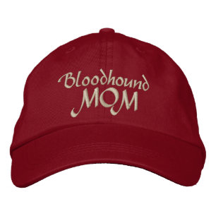 Mama des Bluthundes Bestickte Kappe