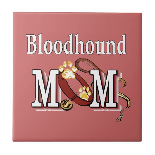 Mama des Bluthundes Fliese (Vorderseite)
