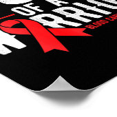 Mama des Blutkrebs-Kriegers Poster (Ecke)