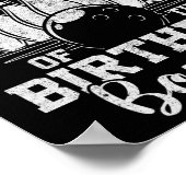 Mama des Bowler-Bowling-Party Poster (Ecke)