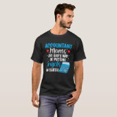 Mama des Buchhalters Beste Mama-Ever-Buchhaltung M T-Shirt (Vorne ganz)