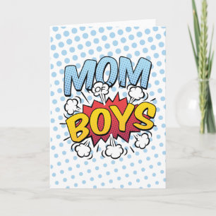Mama des Comic-Buchstils der Mutter Karte