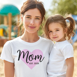 Mama des Datums "Fett" T-Shirt