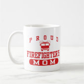 Mama des Feuerwehrmanns Kaffeetasse (Links)