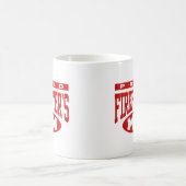 Mama des Feuerwehrmanns Kaffeetasse (Mittel)