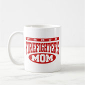 Mama des Feuerwehrmanns Kaffeetasse (Links)