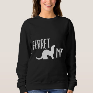 Mama des Frettchens Frauen und Mädchen Sweatshirt