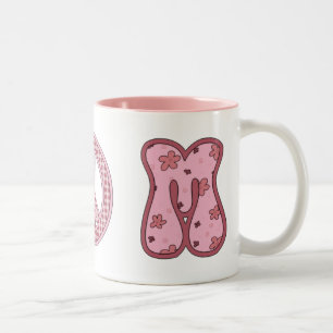 Mama des Friedens, Zwei-Tonen-Tasse Zweifarbige Tasse