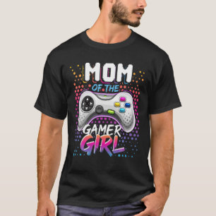 Mama des Gamer Girl Matching Video Game Geburtstag T-Shirt