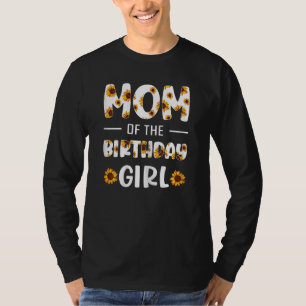 Mama des Gebärmuttermusters der nahtlosen Sonnenbl T-Shirt