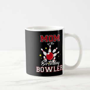 Mama des Geburtstags Bowler Bday Bowling Party Cel Kaffeetasse