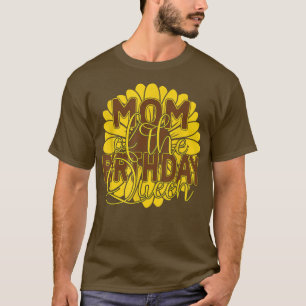 Mama des Geburtstags-Königinnen-Party T-Shirt
