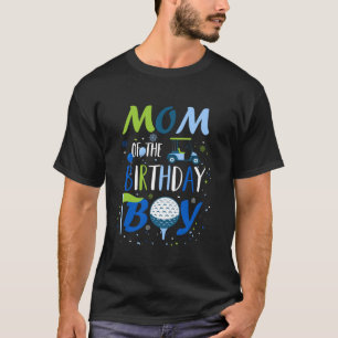 Mama des Geburtstagsboy Hole in One Golf Sport Mat T-Shirt