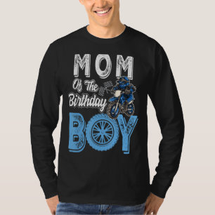 Mama des Geburtstagsjunge Dirt Bike B Day Motocros T-Shirt
