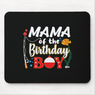 Mama des Geburtstagsjungen Angel-Familie passend B Mousepad