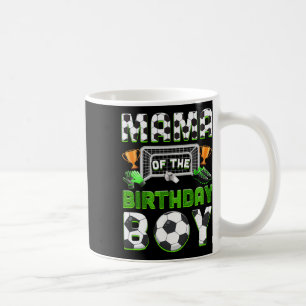 Mama des Geburtstagsjungen Fußballfamilie passende Kaffeetasse