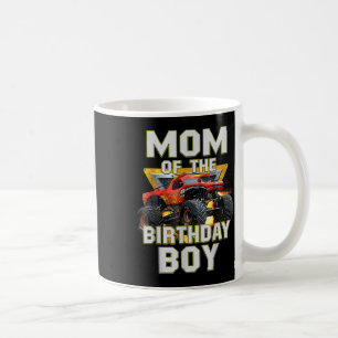 Mama des Geburtstagsjungen Monsters Truck Geburtst Kaffeetasse