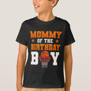 Mama des Geburtstagsjungen Skelett-Party Familienü T-Shirt