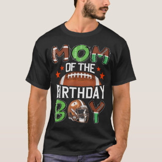 Mama des Geburtstagsjungen Spieltag T-Shirt