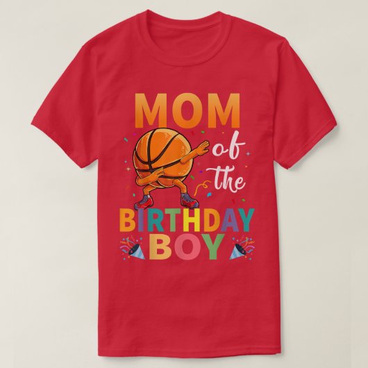 Mama des Geburtstagskäpfers T-Shirt (Design vorne)