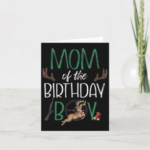 Mama des Geburtstagskinder Big One Birthday Deer J Karte