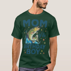 Mama des Geburtstagskinder, der Birthday Bass Fish T-Shirt